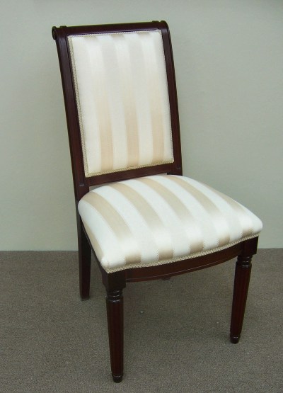 Chair King on Polished Scroll Dining Chair